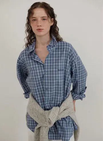 한국 더 바넷 체크 셔츠 the barnnet