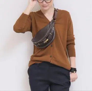 Deuxieme Classe MUSE 실크 코튼 가디건