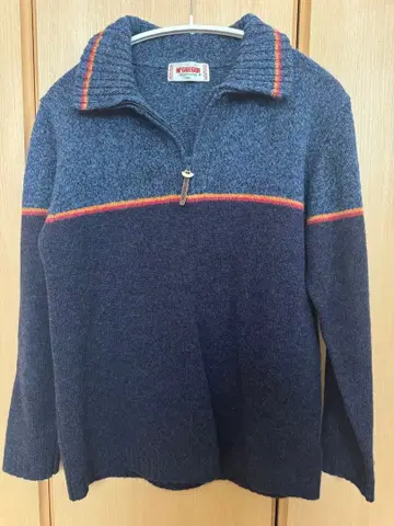 맥그리거 하프 지퍼 스웨터 M 네이비
