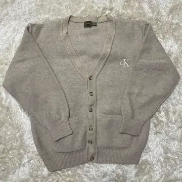 캘빈클라인 Calvin Klein 로고 가디건