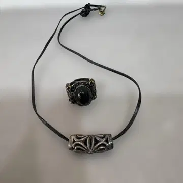목걸이와 반지 세트