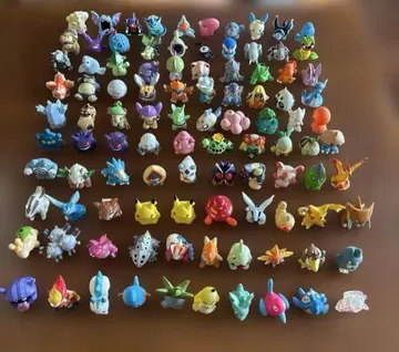 포켓몬스터 포켓몬 손가락 인형 소프트 비닐 초대~100체