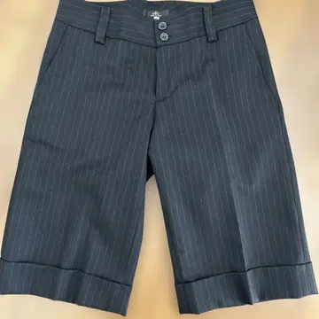 INED 스트라이프 패턴 숏팬츠 7