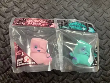 리빙 데드 마쉬멜로우 언데드 그린 언데드 핑크 소프트 비닐 2체