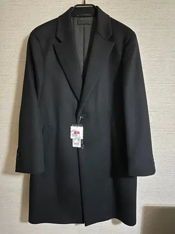 유니클로 울 캐시미어 체스터 코트 S 블랙 유럽 특별 컬렉션