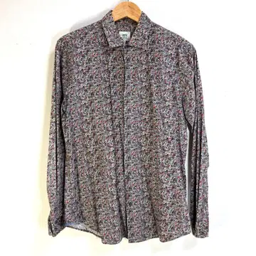 Henry Cotton's 플라워 프린트 긴팔 셔츠 40