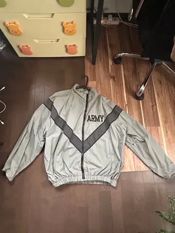 그레이 ARMY 밀리터리 자켓