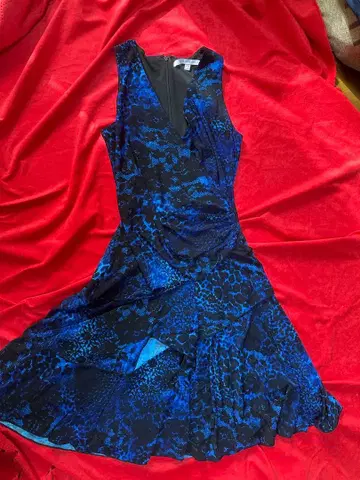 Luxe by Carmen Marc Valvo 플레어 드레스