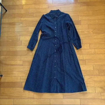 펠리시모 물방울 패턴 원피스 L 사이즈