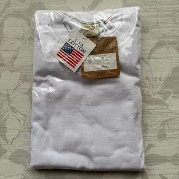 Goodwear 구드웨어 T셔츠 USA 코튼 화이트 L 새상품 미사용