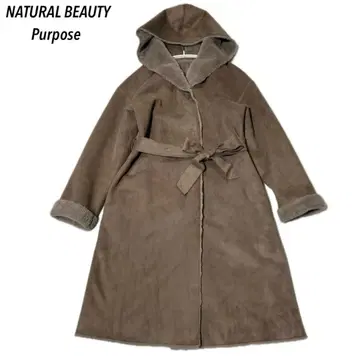 컨디션 최상 NATURAL BEAUTY Purpose 무스탕 코트 36