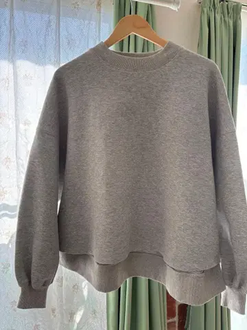 그레이 맨투맨 트레이닝복