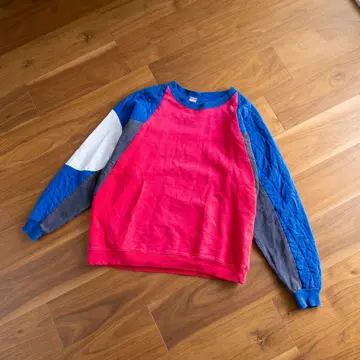 USA 빈티지 맨투맨 빨간색 파랑