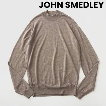 JOHN SMEDLEY 존스메들리 모크넥 메리노 울 니트