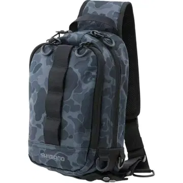 시마노 슬링 숄더백 BS-025T 블랙 카모 S