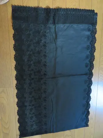 [ 미사용 ] 일본 의류용 실크 숄