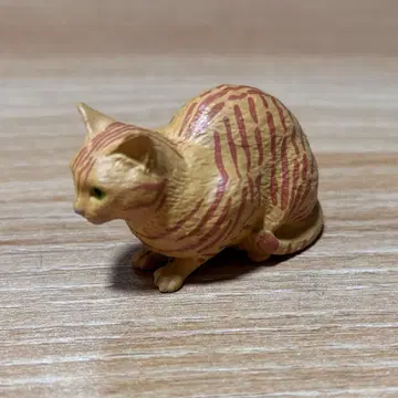 모리구치 오사무 고양이 피규어 마스코트 브라운 태비