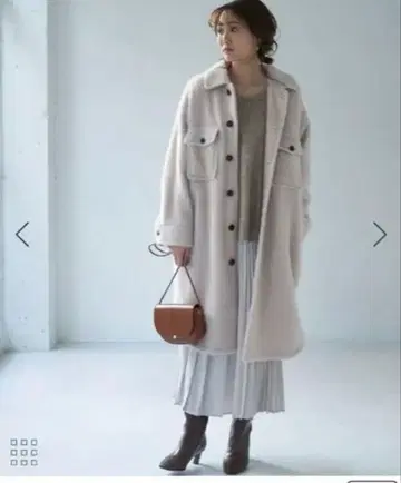 로베 피크닉 재기 롱 아우터 38