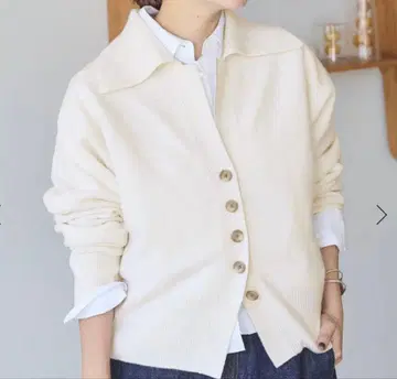 JOURNAL STANDARD MUSIC 오픈 카라 가디건