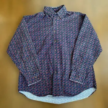 GANT 첼시 트윌 페이즐리 무늬 셔츠 M 사이즈
