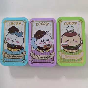 치이카와 코스 슬라이드 케이스 하치와레 모몽가 밤만쥬