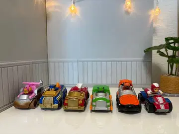 퍼피 구조대 다이캐스트 비클 세트