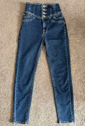 코코딜 데님 팬츠 청바지 하이웨스트 사이즈 1 COCODEAL