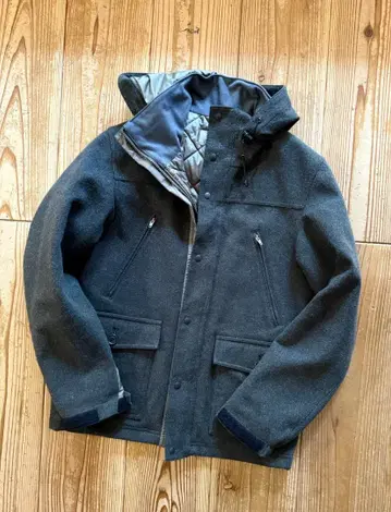 마가렛호웰 울 마운틴 파카 M 모스그린