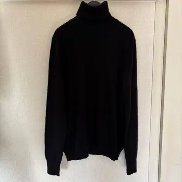 UNIQLO 캐시미어 스웨터 블랙 XL 하이넥