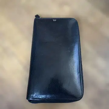 TF 톰포드 블랙 가죽 장지갑