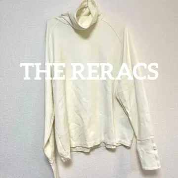 [ 새상품급 ] THE RERACS 더 릴랙스 터틀넥 긴팔 화이트