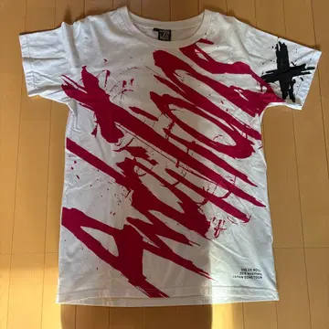 ONEOKROCK 2018년 투어 티셔츠 화이트/레드