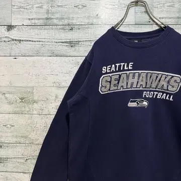 [ NFL ] 최고 디자인 자수 빅 로고 레트로 레어 크루넥 맨투맨