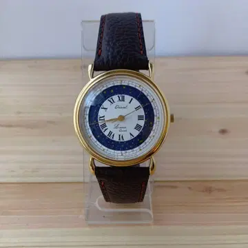 Orient 월령 쿼츠 손목시계 SS/GP