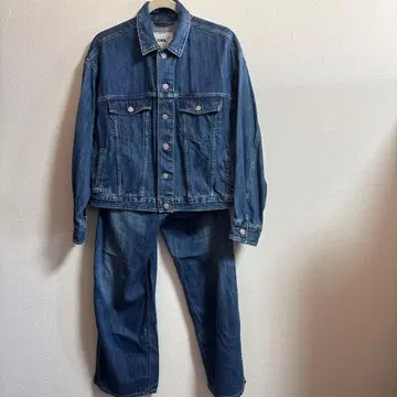 EDWIN 다크 블루 데님 자켓 FREE