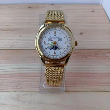 christianodomani 쿼츠 달력 손목시계 BM/GP