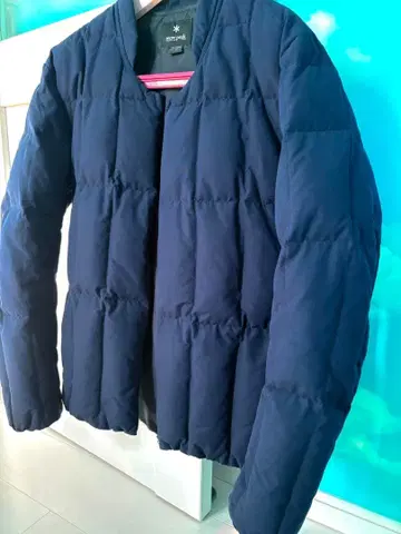 스노우피크 네이비 다운 자켓 일본 M 사이즈