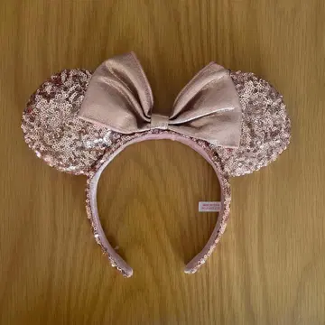 디즈니 귀 머리띠 핑크