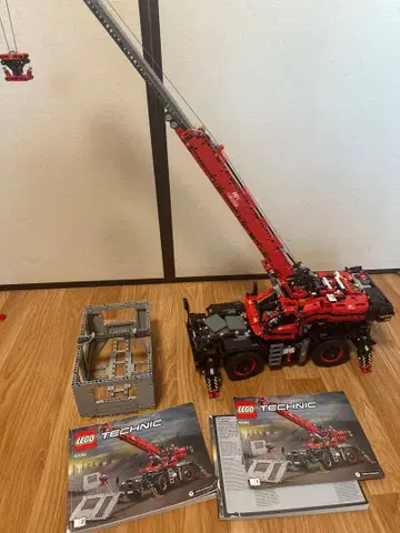 레고 테크닉 전지형 크레인 42082