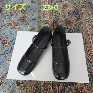 켄포겐 블랙 스트랩 로퍼 사이즈 23.0