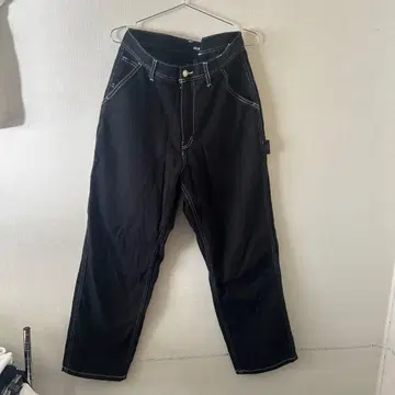 XLARGE 블랙 워크 팬츠 32