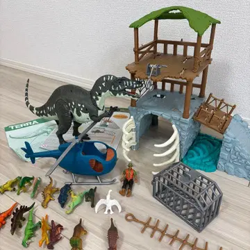 Terra 아크로칸토사우루스 정글 탐험대 플레이 세트 (대형)