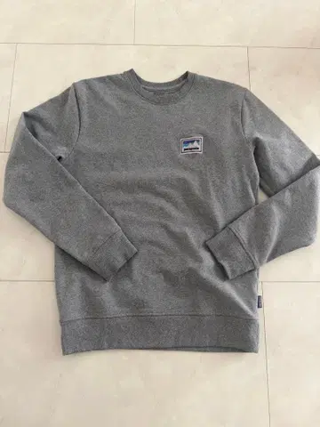 patagonia 그레이 트레이닝복 S 사이즈 맨투맨