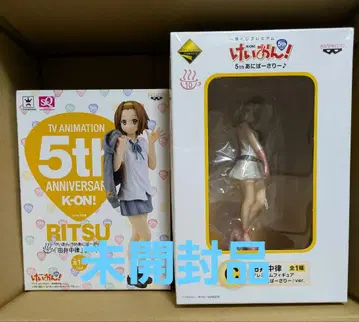 케이온! 5th 애니버서리 타이나카 리츠 피규어 2개 세트 미개봉