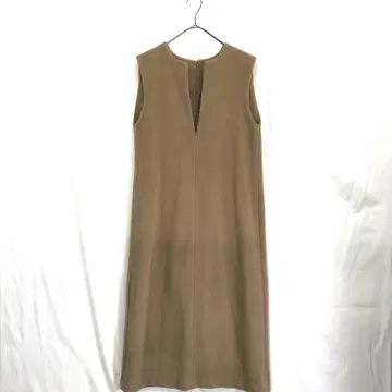 MACHATT : 울 V넥 오버롤 스커트