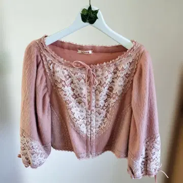 릴리 스노코프 플러피 마리 볼레로 핑크