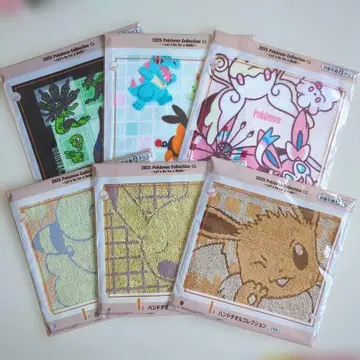포켓몬 제일복권 I상 핸드 타월 컴플리트 세트
