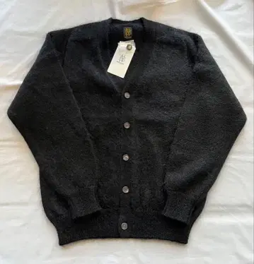 BATONER 모헤어 가디건 블랙 1