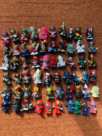 가면라이더 피규어 세트 약 60체