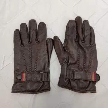 Paul Smith 가죽 장갑 다크 브라운
